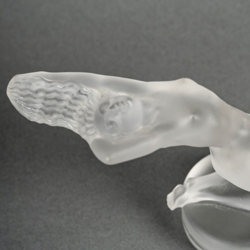 1931 René Lalique - Car Mascot Hood Ornament Chrysis - Art Déco