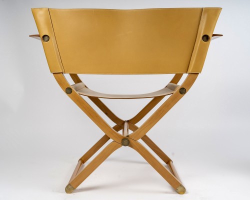 Hermès - Folding Armchair And Folding Stool Pippa - 
