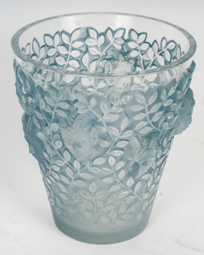 1938 René Lalique - Vase Silenes - Glass & Crystal Style Art Déco