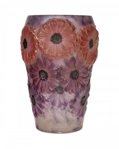 1920 Gabriel Argy Rousseau - Vase Soucis Glass