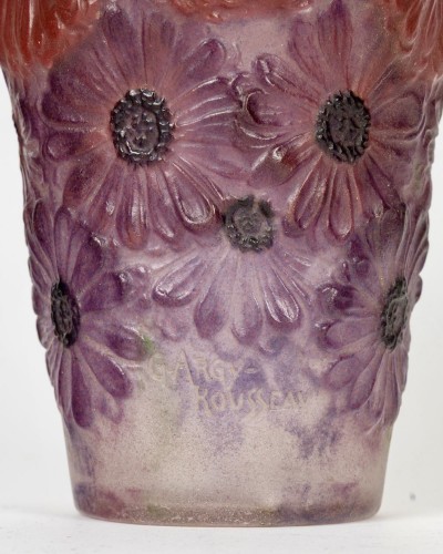 XXe siècle - 1920 Gabriel Argy Rousseau - Vase Soucis