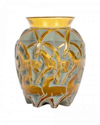 1931 René Lalique - Vase Chamois
