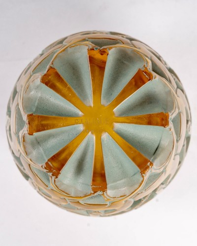 1931 René Lalique - Vase Chamois - BG Arts
