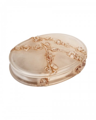 1913 René Lalique - Boîte Roses en Relief