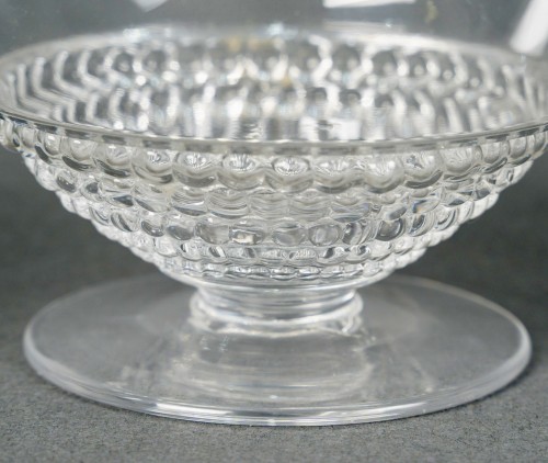 1930 René Lalique Set of 8 Nippon Champagne Glasses - 