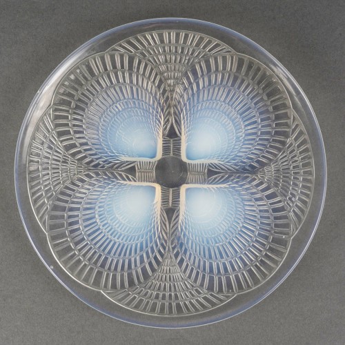 1924 René Lalique - Suite de 6 bols et 6 assiettes Coquilles - Art Déco