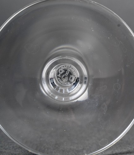 Années 50-60 - 1960 Baccarat - Service de verres 40 pièces Dom Pérignon en cristal 
