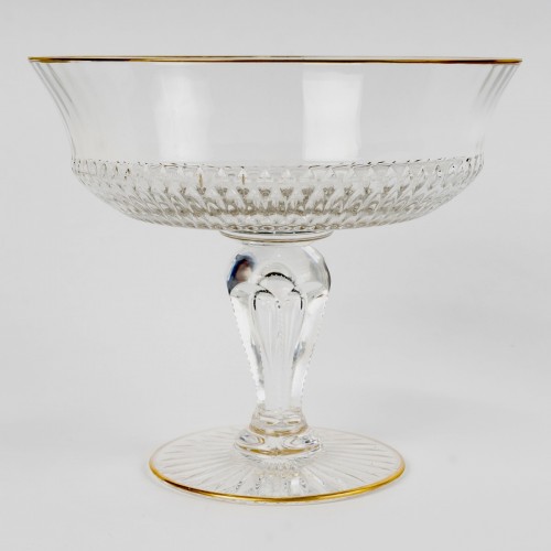 Saint Louis - Service 14 pièces Apollo Cristal et Or - NEUF - Argenterie et Arts de la table Style 