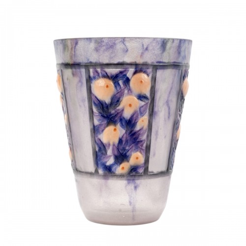 1922 Gabriel Argy Rousseau - Vase Fruits et Feuillages