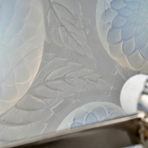 Antiquités - 1921 René Lalique - Lamp Dahlias