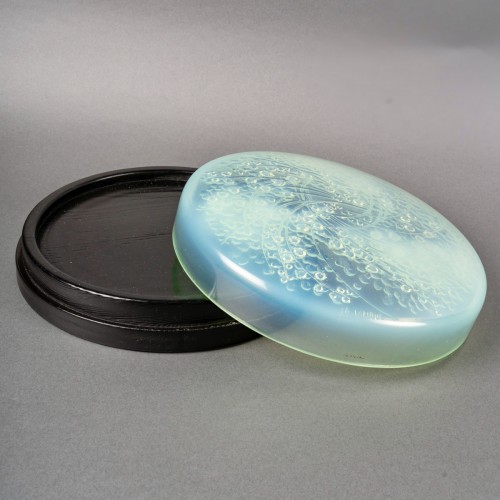 Glass & Crystal  - 1921 René Lalique Box Muguet Lily Of The Valley