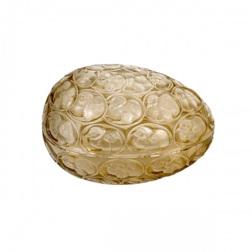 1929 René Lalique - Box Poussins Chicks