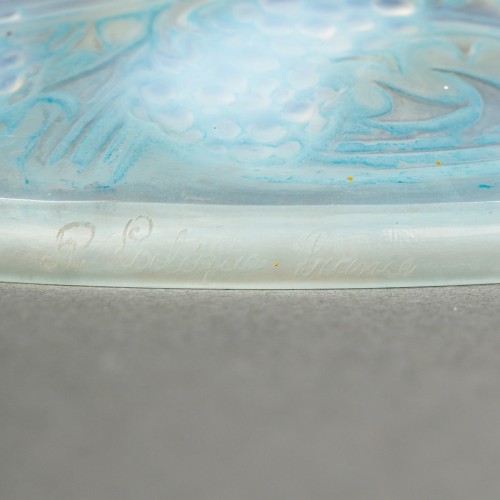 1920 René Lalique - Inkwell Mures Blackberry - Art Déco