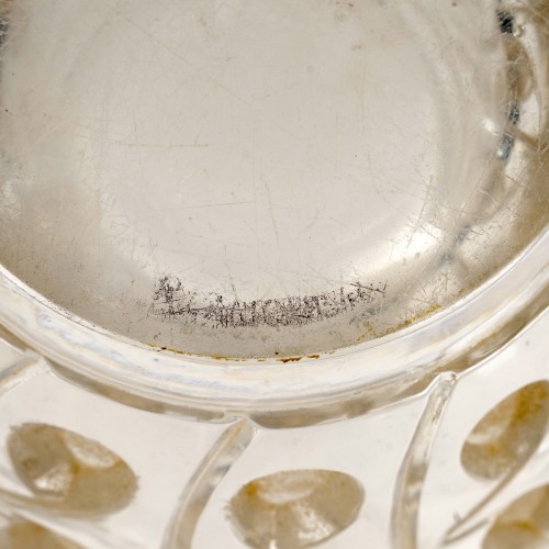 1934 René Lalique - Vase Lemna - Art Déco