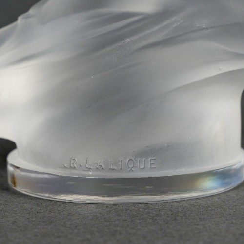 Art Déco - 1929 René Lalique - Mascotte Automobile Vitesse