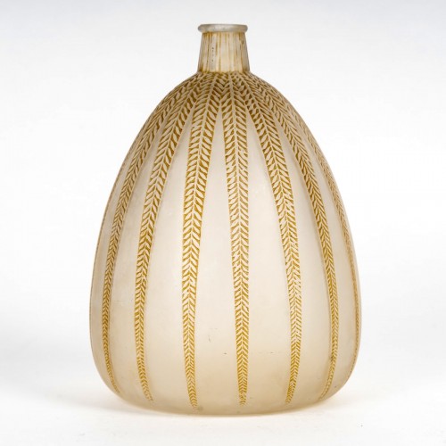1921 René Lalique - Vase Mimosa - Glass & Crystal Style Art Déco