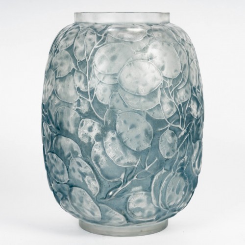 1914 René Lalique - Vase Monnaie Du Pape - Glass & Crystal Style Art Déco