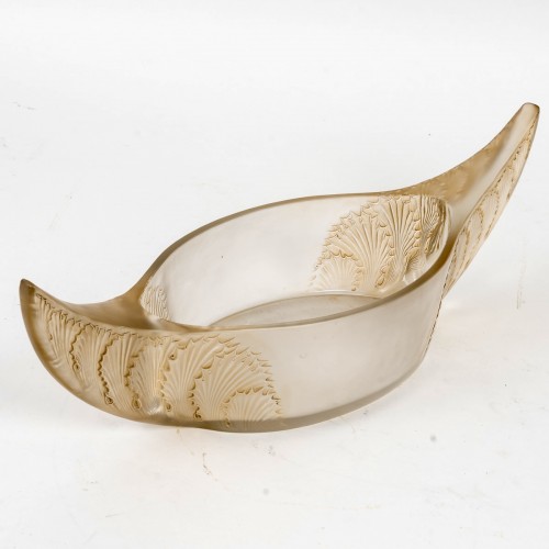 Verrerie, Cristallerie  - 1927 René Lalique - Jardinière Coupe Acanthes