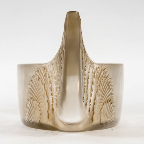 1927 René Lalique - Jardinière Coupe Acanthes - BG Arts