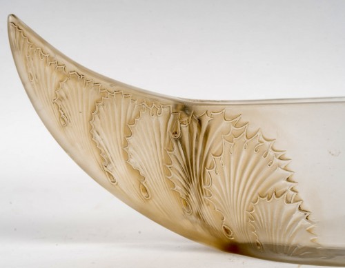 XXe siècle - 1927 René Lalique - Jardinière Coupe Acanthes