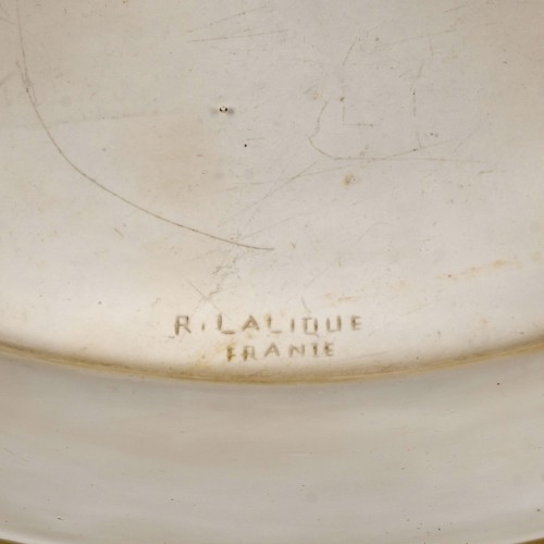 Art Déco - 1927 René Lalique - Jardinière Coupe Acanthes