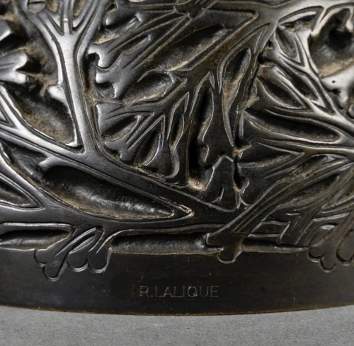 Antiquités - 1922 René Lalique - Decorative Motif Gros Poisson Algues 