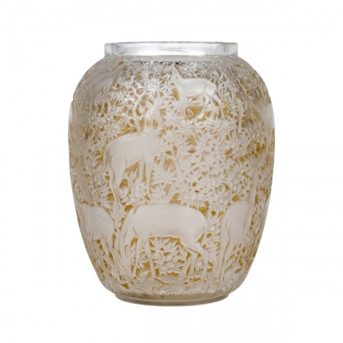 1932 Rene Lalique - Vase Biches
