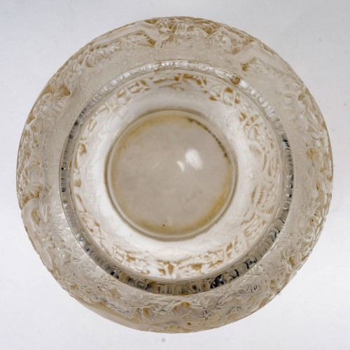 1932 Rene Lalique - Vase Biches - Art Déco