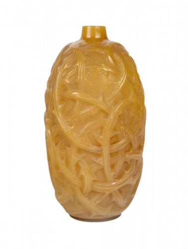 1920 René Lalique - Vase Ronces