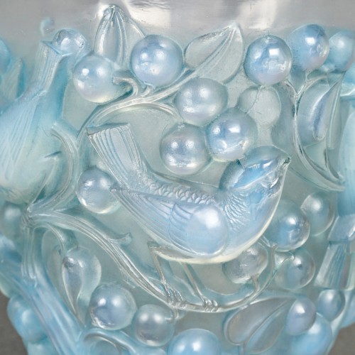 1927 René Lalique - Vase Avallon - BG Arts