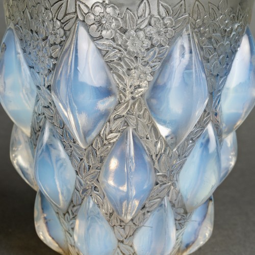 20th century - 1927 René Lalique - Vase Rampillon