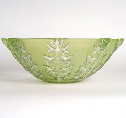1927 René Lalique - Bowl Lierre Ivy - Glass & Crystal Style Art Déco