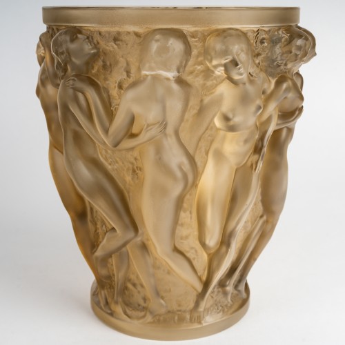 1927 René Lalique - Vase Bacchantes - Glass & Crystal Style Art Déco