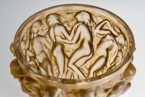Antiquités - 1927 René Lalique - Vase Bacchantes
