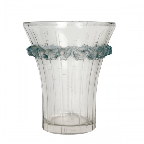 1933 René Lalique - Vase Boulouris