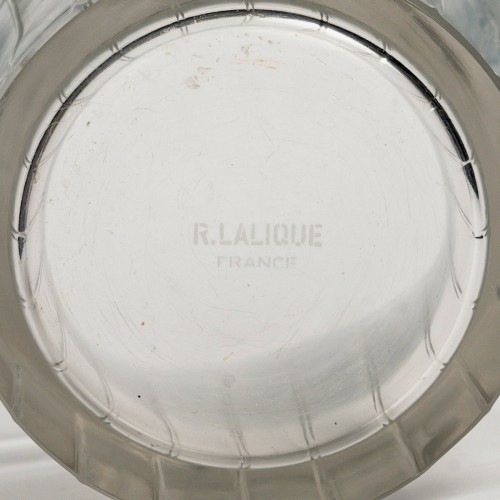 Art Déco - 1933 René Lalique - Vase Boulouris