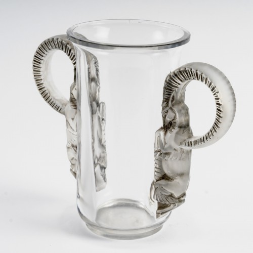 Glass & Crystal  - 1931 René Lalique - Vase Thibet 