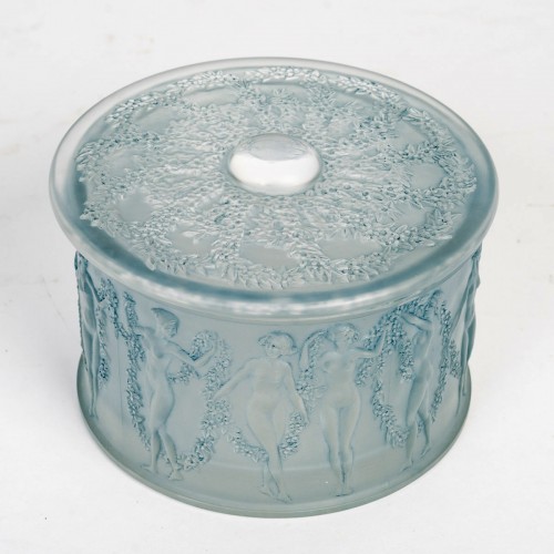 1929 René Lalique - Box Figurines Et Guirlandes  - Glass & Crystal Style Art Déco