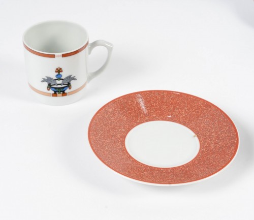 Cartier - Porcelain Tableware Coffee Set Maison Venitienne - silverware & tableware Style Art Déco