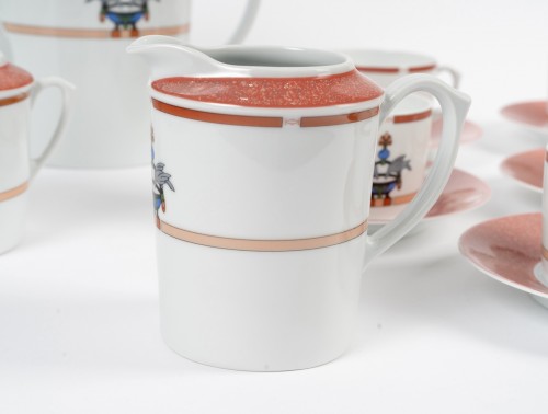 Antiquités - Cartier - Porcelain Tableware Tea Set Maison Venitienne 