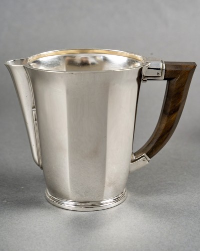 20th century - 1935 Christofle Cardeilhac - Art Deco Coffee Tea Service Sterling Silver