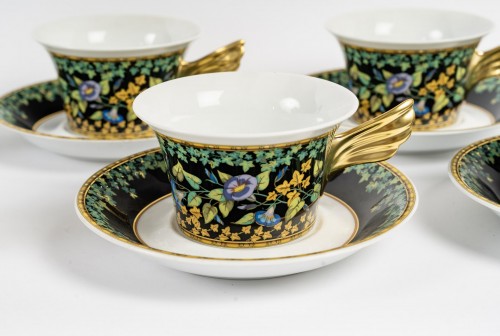 Versace - Tea Coffee Set Gold Ivy Porcelain - 