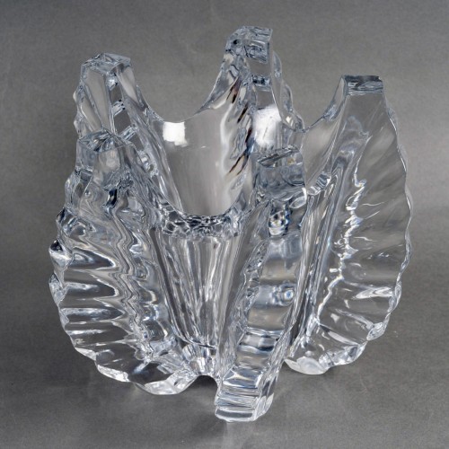 Verrerie, Cristallerie  - 1950 Marc Lalique - Vase Mandragon Cristal