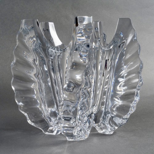 1950 Marc Lalique - Vase Mandragon Cristal - BG Arts