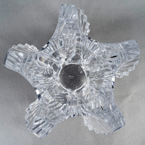 Antiquités - 1950 Marc Lalique - Vase Mandragon Cristal