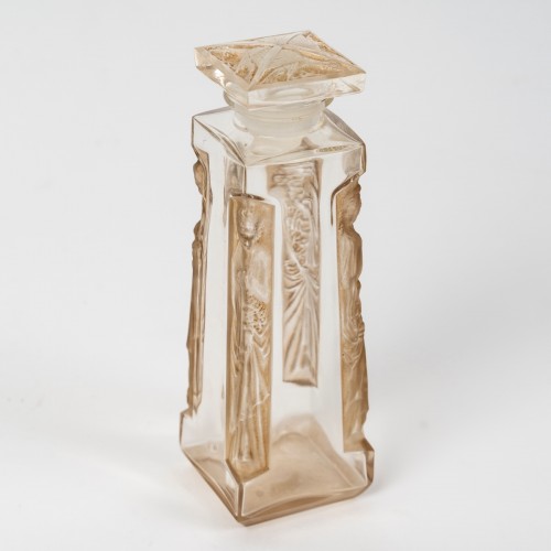1911 René Lalique - Perfume Bottle Quatre Aigles Four Eagles Glass - 