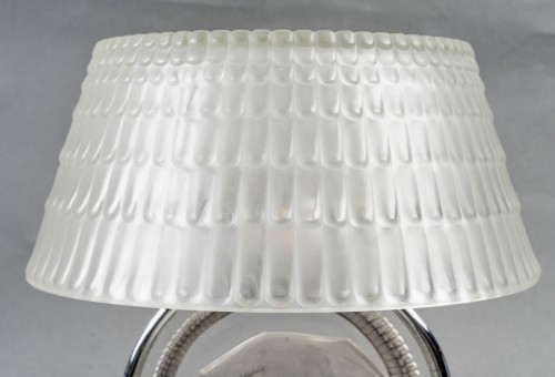 1931 René Lalique - Art Deco Lamp Belier Ram - 
