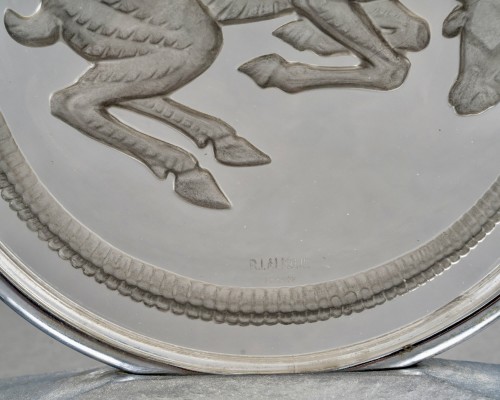 Art Déco - 1931 René Lalique - Art Deco Lamp Belier Ram