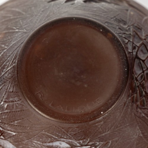 20th century - 1923 René Lalique - Vase Esterel 
