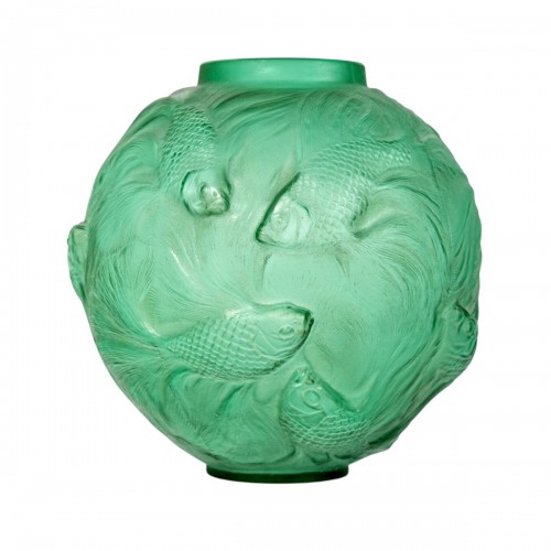1924 René Lalique - Vase Formose